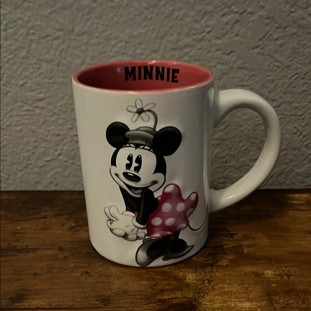 Minnie Mouse Mug with Pink Interior